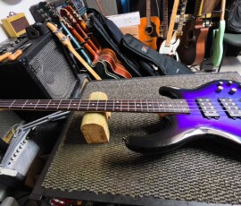 Baixo de Joao Almeida - Luthier Guitar Lisboa
